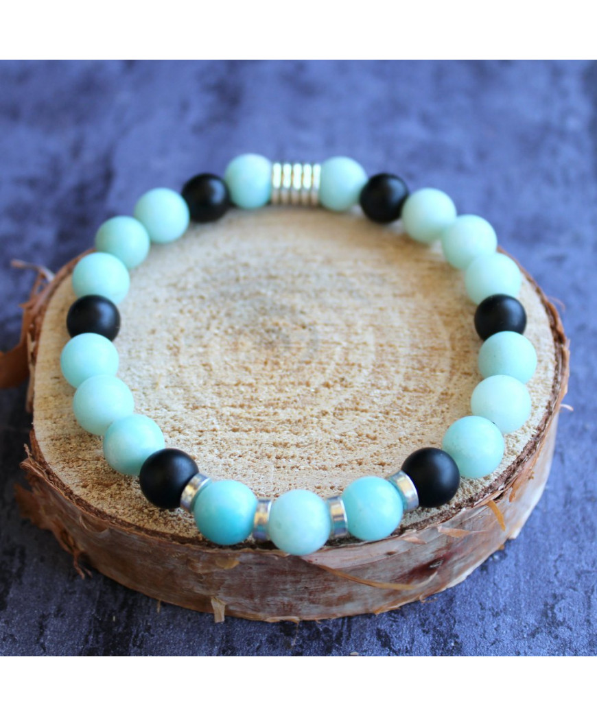 Bracelet en Amazonite