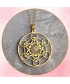 Pendentif Métatron en Quartz rose