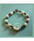 Bracelet Fleur en Amazonite