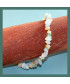 Bracelet en Amazonite en perles irrégulières