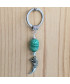 Porte-Clefs Dragon Agate verte