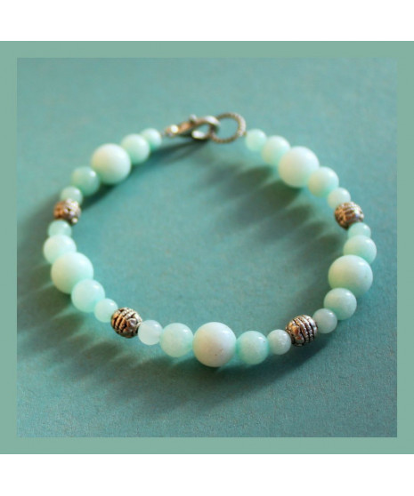 Bracelet en Amazonite