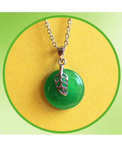 Pendentif en Jade vert