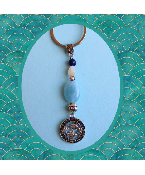 porte-clefs du Signe du Poisson