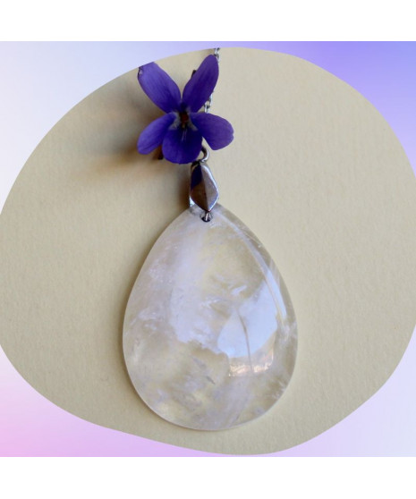 Pendentif Cristal de roche