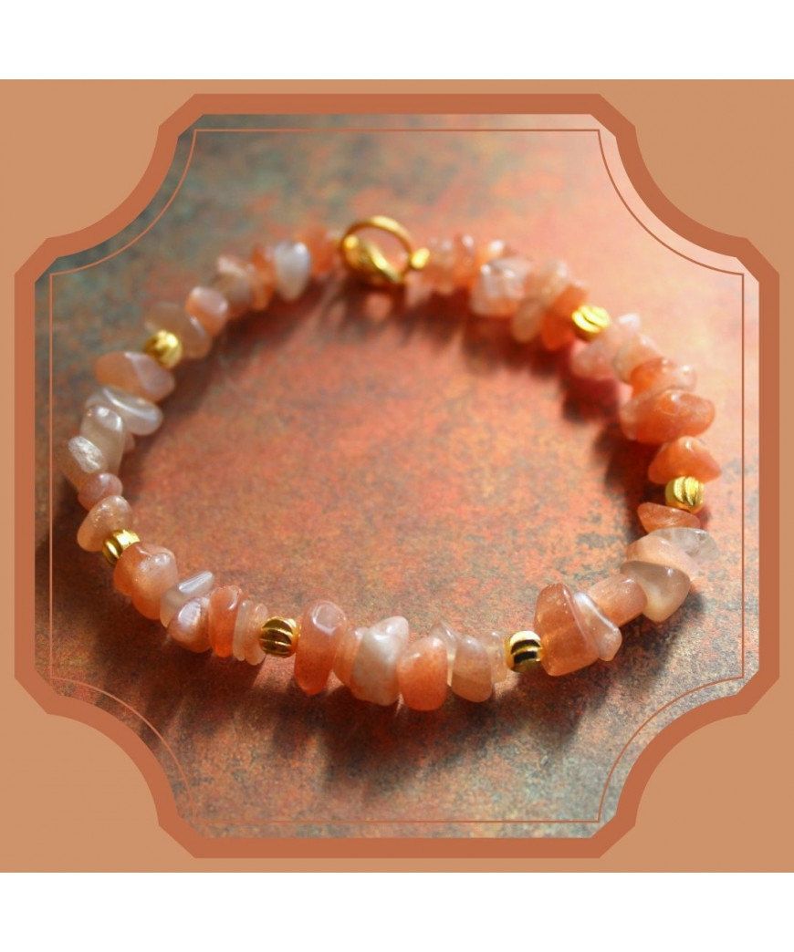 Bracelet en pierre du Soleil