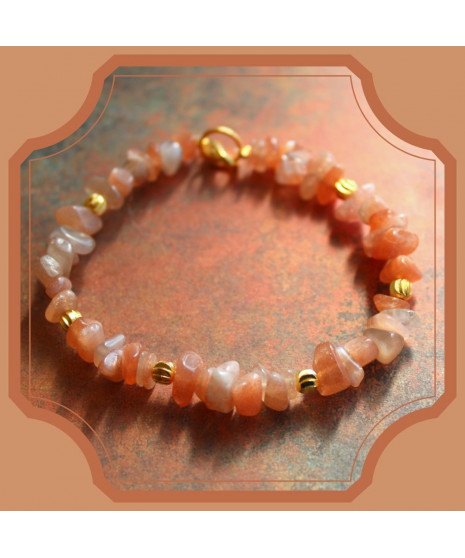 Bracelet en pierre du Soleil