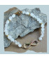 Bracelet  Signe de l'infini en Pierre de lune