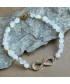 Bracelet  Signe de l'infini en Pierre de lune