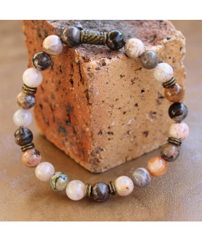 Bracelet en Agate bambou