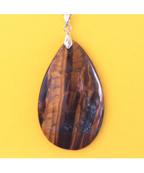Pendentif en Œil de Tigre