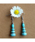 Boucles d'oreilles en Turquoise