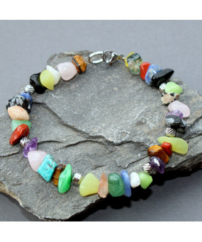Bracelet en pierres irrégulières