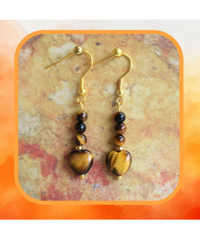 Boucles d oreilles cœurs en...