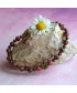 Bracelet Fleur en Rhodonite