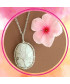 Pendentif  Arbre de vie en Quartz rose