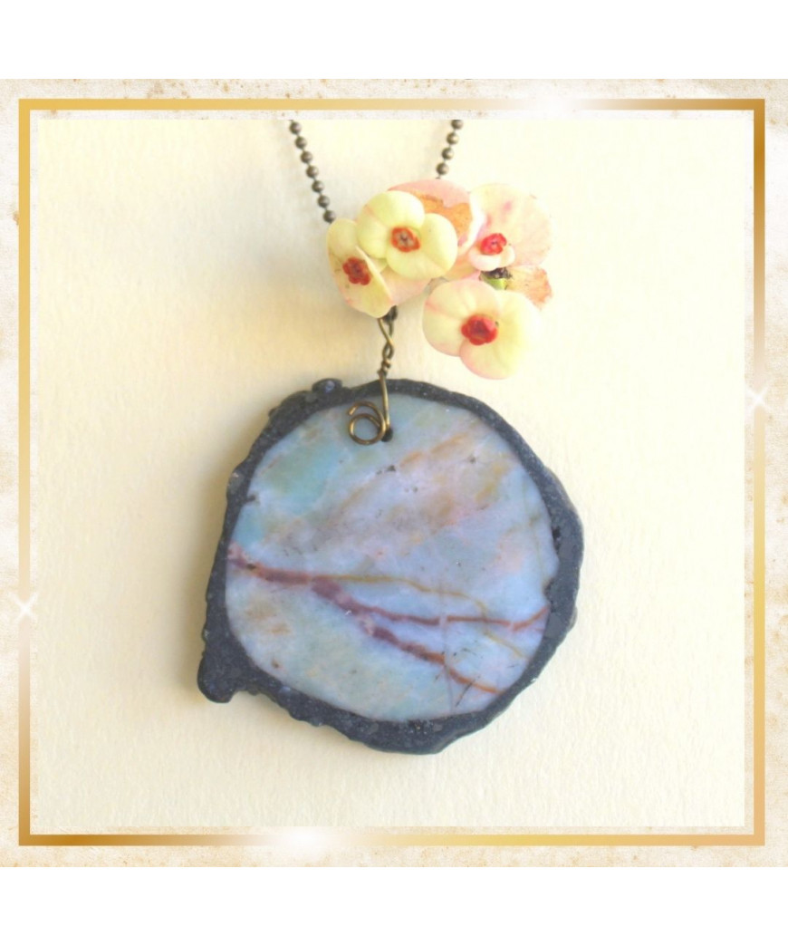 Pendentif en Amazonite