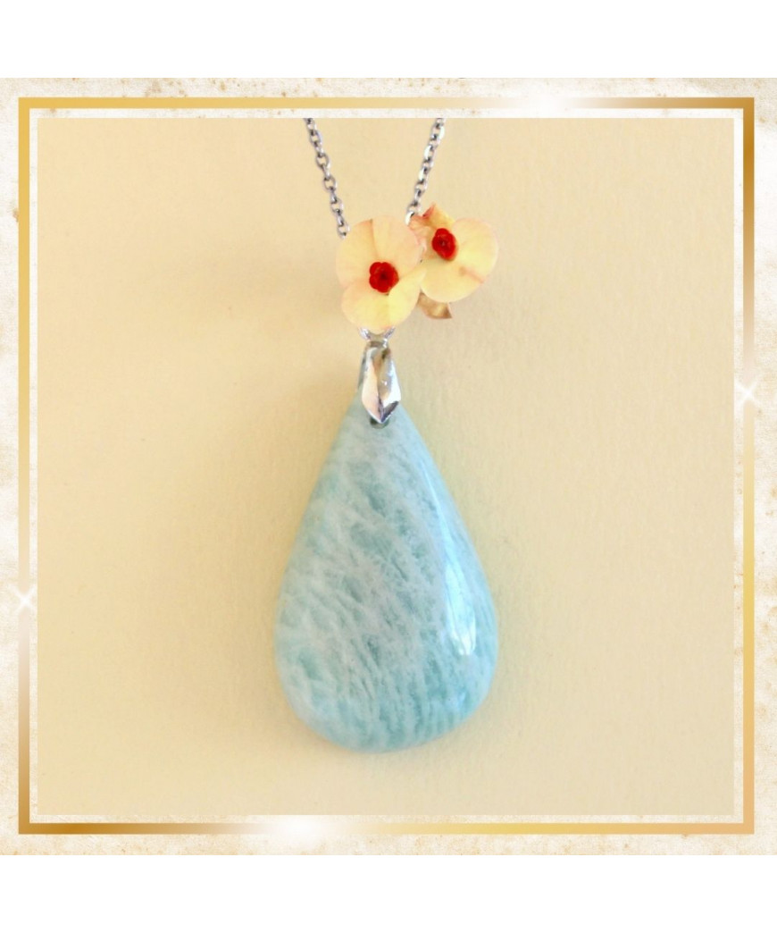 Pendentif en Amazonite