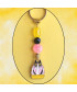 Porte-clefs Chat noir