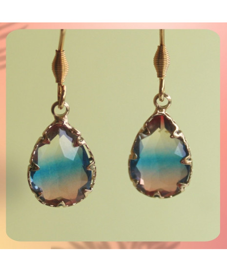 Boucles d'Oreilles en Tourmaline
