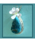 Pendentif en Pierre brute en Apatite