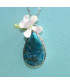 Pendentif en Pierre brute en Apatite