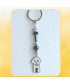 Porte-clefs Chien blanc