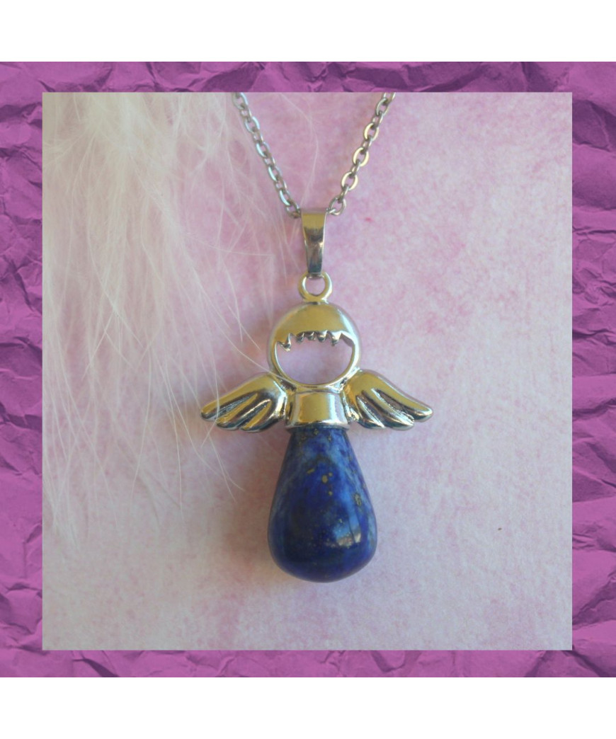 Pendentif Ange en Lapis Lazuli