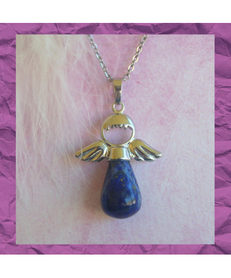 Pendentif Ange en Lapis Lazuli