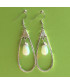 Boucles d'oreilles en Pierre de Lune