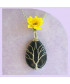 Pendentif Arbre de Vie en Agate noire