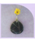 Pendentif en Agate noire