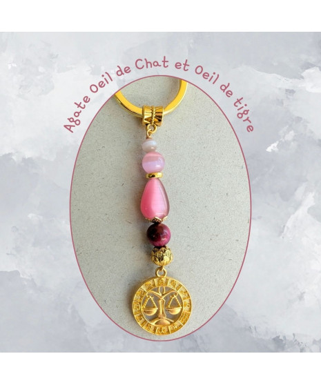 Porte-clefs signe Balance