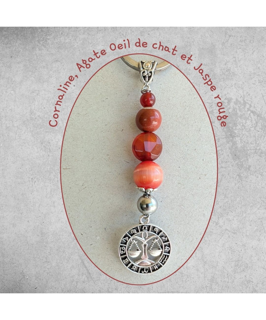 Porte-clefs signe Balance