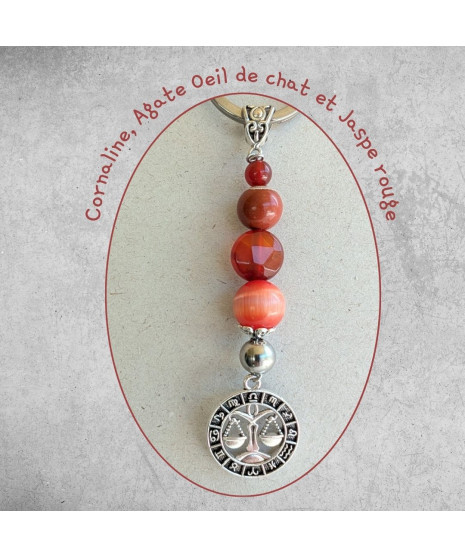Porte-clefs signe Balance