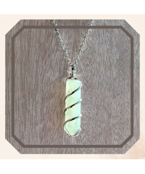 Pendentif hexagonal en...