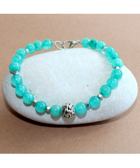 Bracelet vert turquoise en...