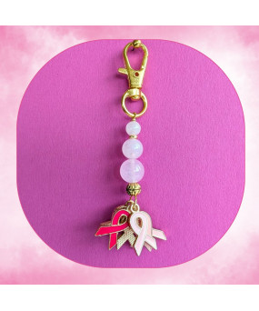 Bijou de sac Octobre rose