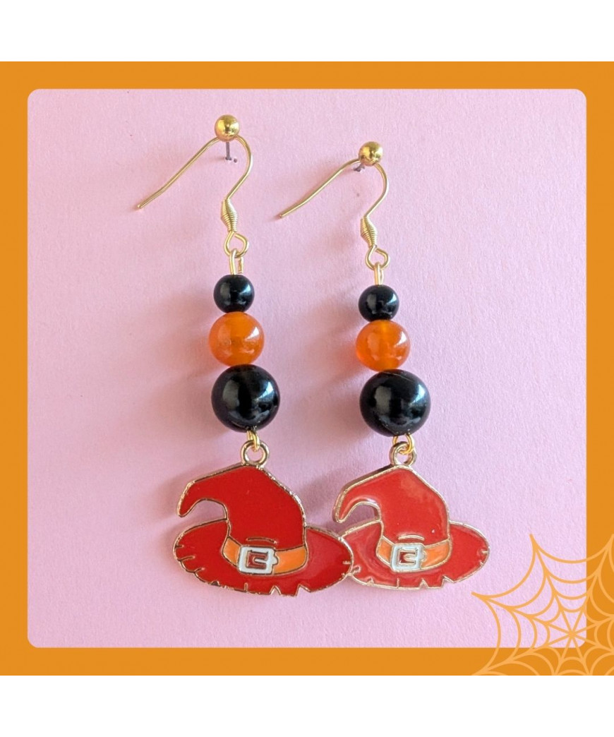 Boucles d'oreilles Halloween