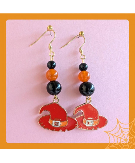Boucles d'oreilles Halloween