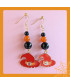 Boucles d'oreilles Halloween