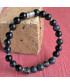 Bracelet Agate noire et Jaspe noir