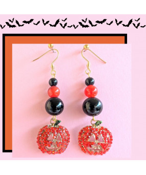 Boucles d'oreilles Halloween
