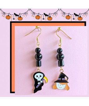 Boucles d'oreilles Halloween