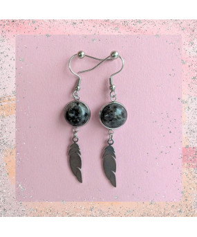 Boucles d'oreilles Plumes...
