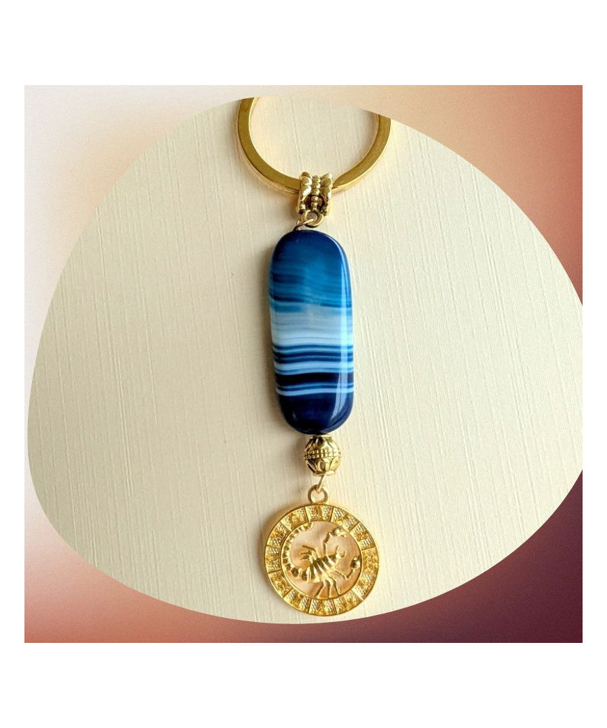 Porte-clefs signe Scorpion