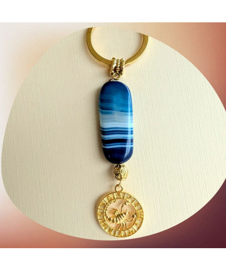 Porte-clefs signe Scorpion