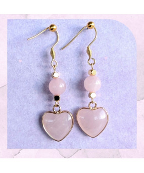 Boucles d'oreilles Cœurs en...