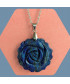 Pendentif Fleur en Lapis Lazuli
