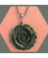 Pendentif Fleur en Pyrite